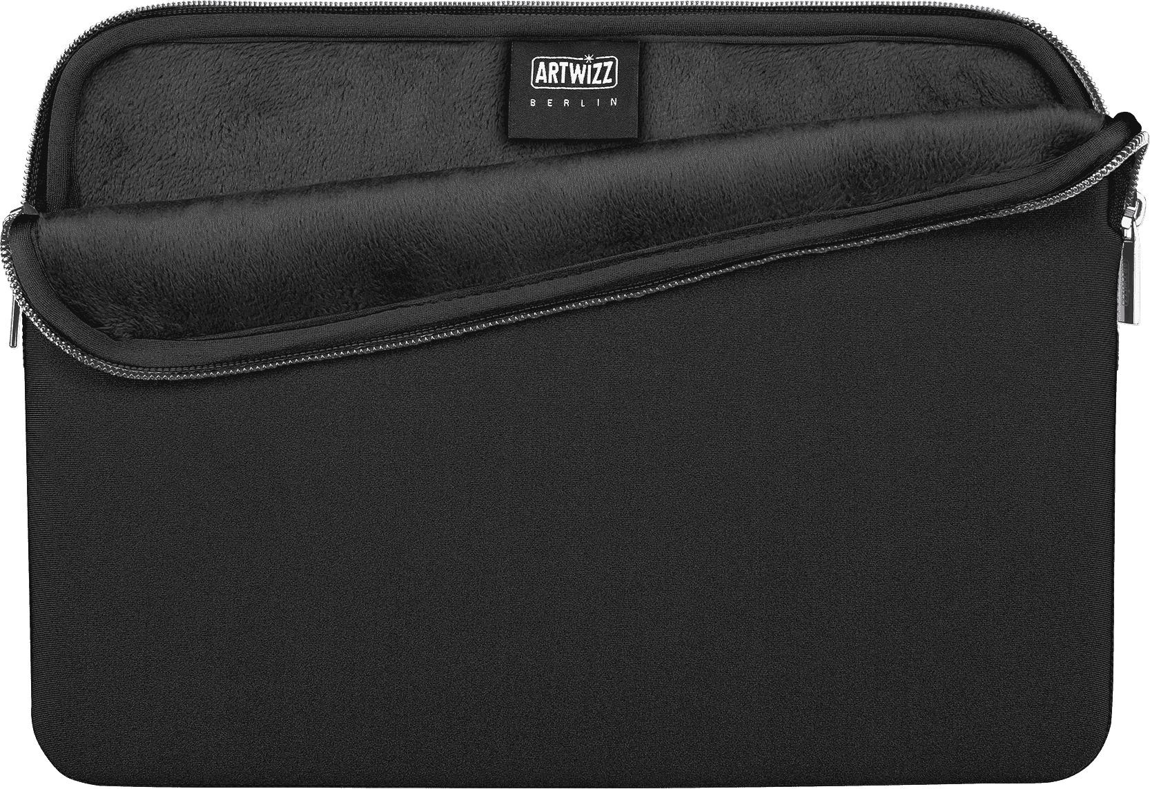 ARTWIZZ Neopren-Sleeve 13" - borsa per notebook, MacBook Air 13", MacBook Pro 13" (con e senza touchbar), 13", nero