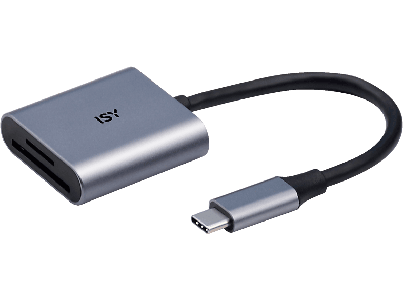ISY ICR-5000 USB-C 2-in-1 Kartenleser