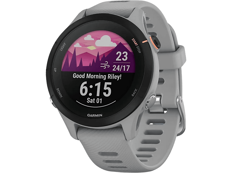 Garmin Smartwatch Forerunner 255s 41 Mm Powder Grey (010-02641-12)