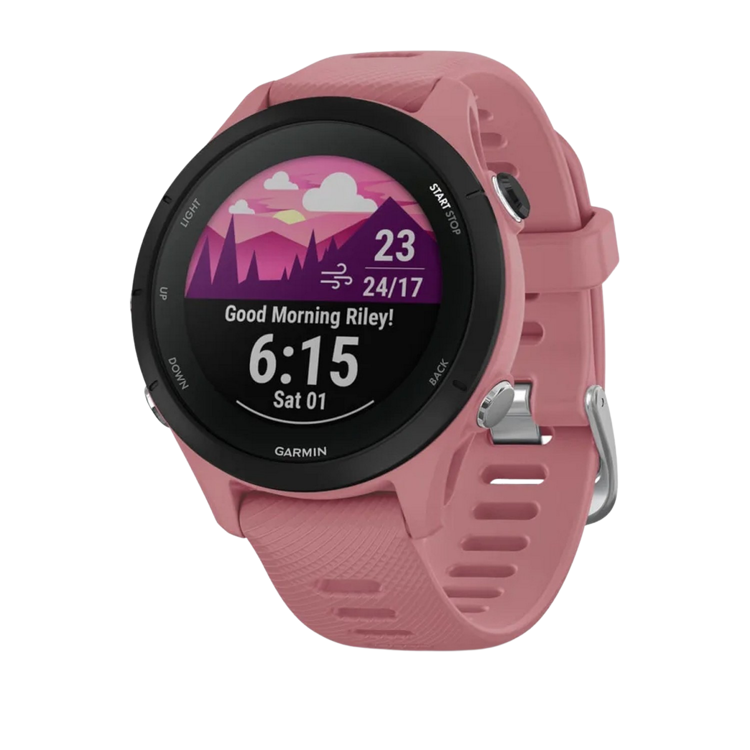 GARMIN Smartwatch Forerunner 255S 41 mm Rose (010-02641-13) Smartwatch