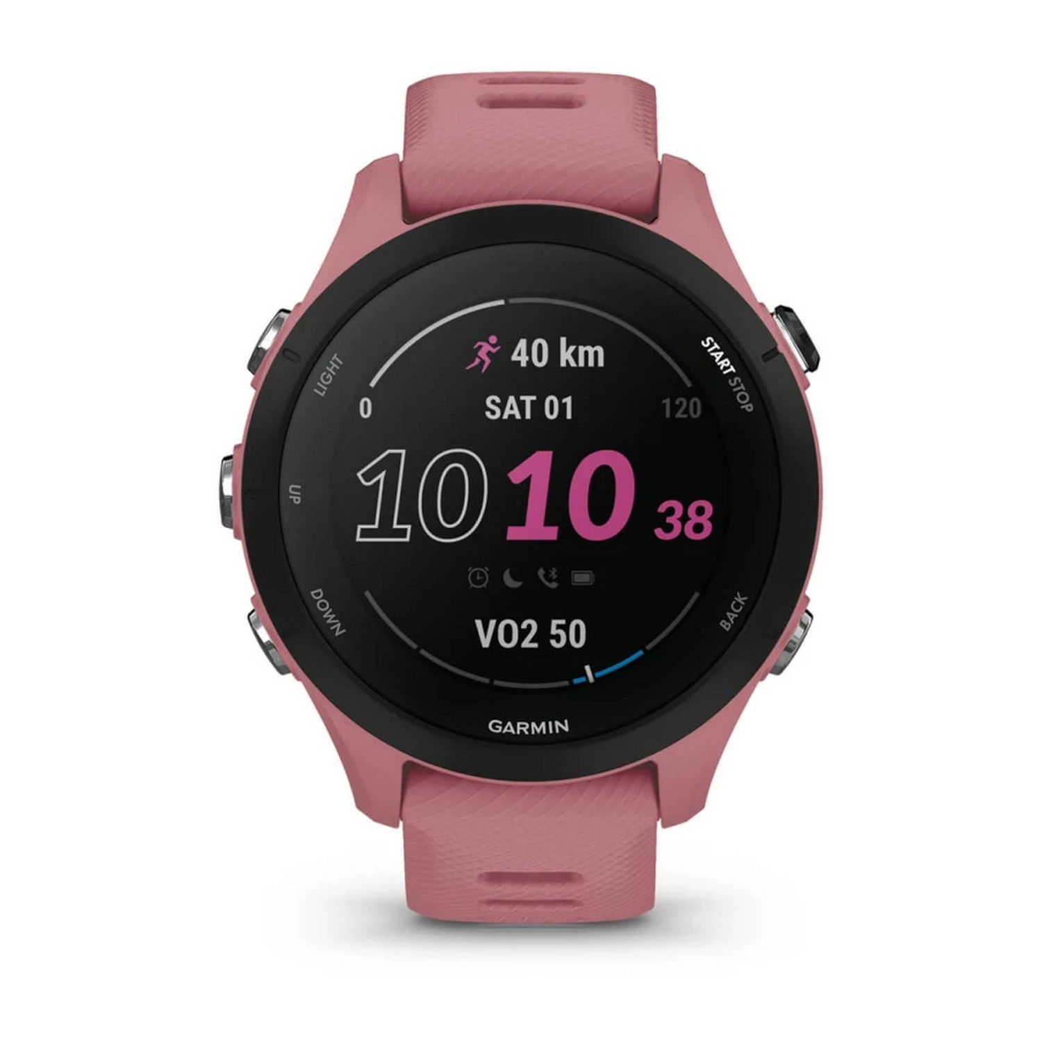 GARMIN Smartwatch Forerunner 255S 41 mm Rose (010-02641-13) Smartwatch