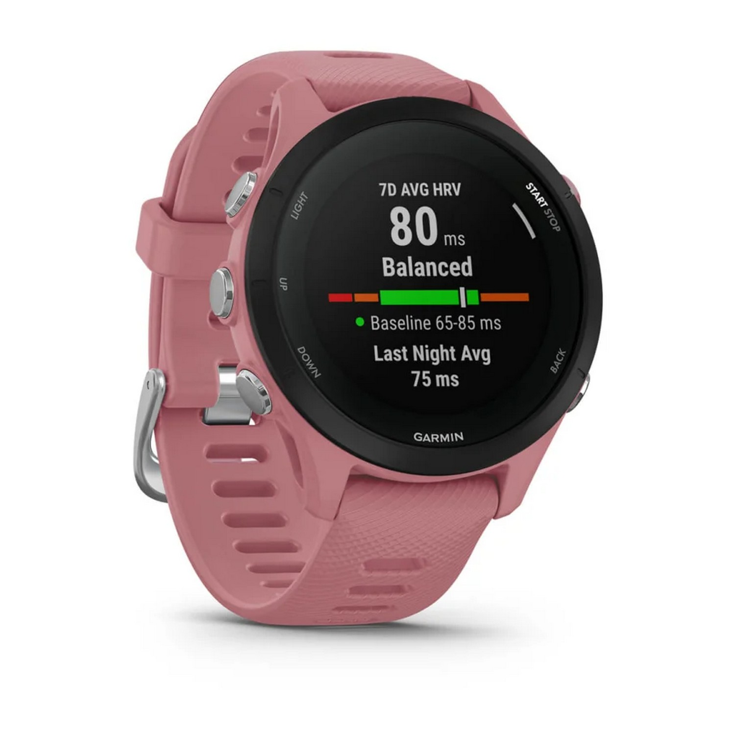 GARMIN Smartwatch Forerunner 255S 41 mm Rose (010-02641-13) Smartwatch
