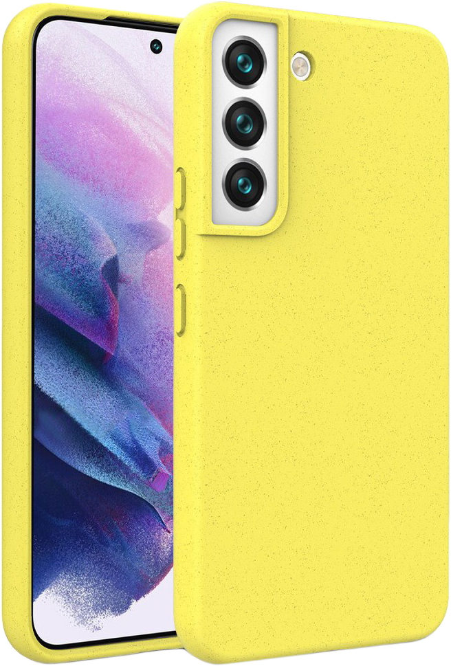 CASE AND PRO GoGreen Samsung S23 Ultra mobiltelefon tok, sárga (GREEN-SAMS23U-Y)