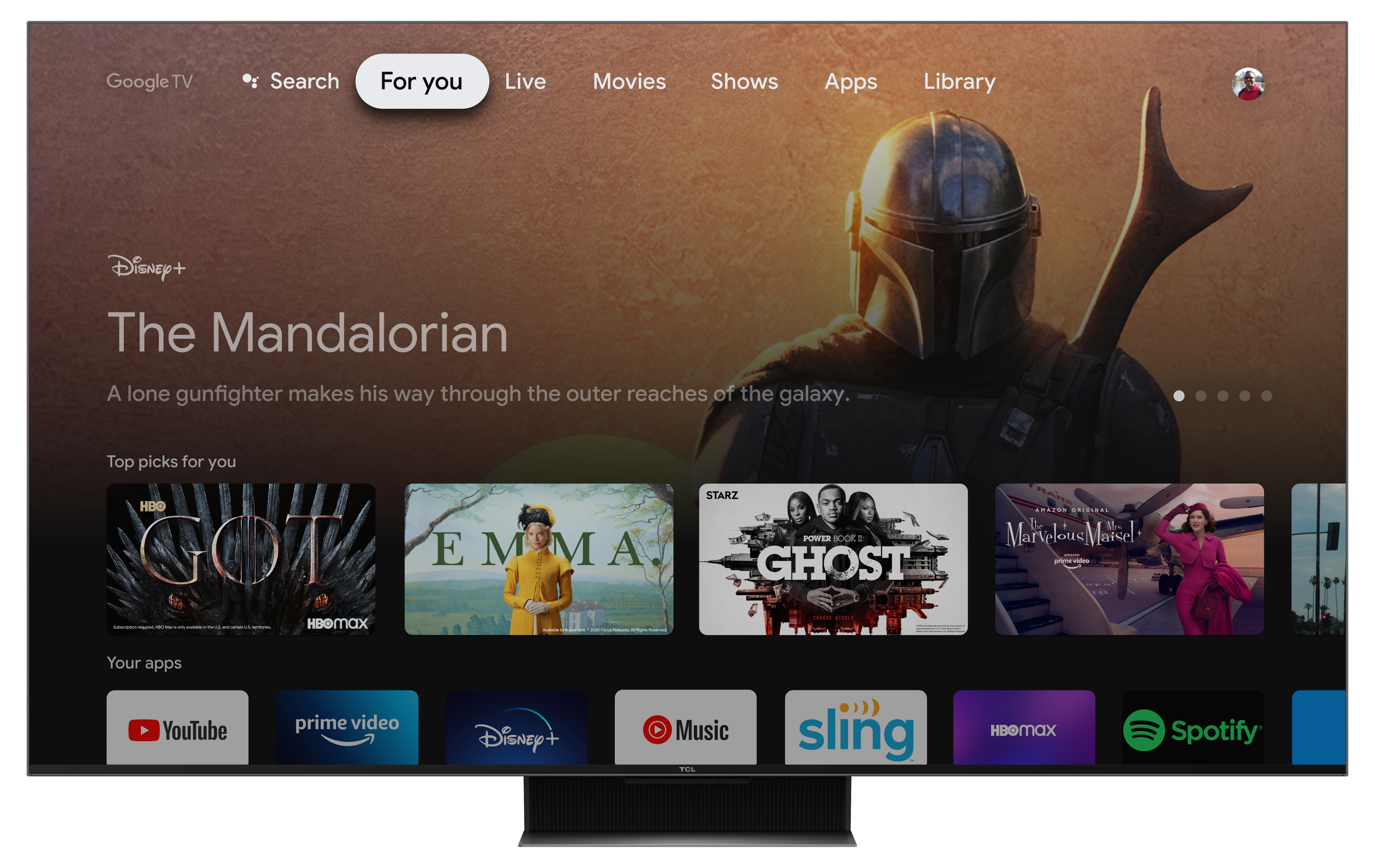 TCL 55C845 (55 Zoll, QLED Mini LED TV, Smart TV, Google TV Dolby Vision, 144Hz Motion Clarity Pro, Sprachassistent)