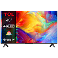 TCL 43P735 (43 Zoll, 4K, HDR-Fernseher mit Google TV und Game Master)