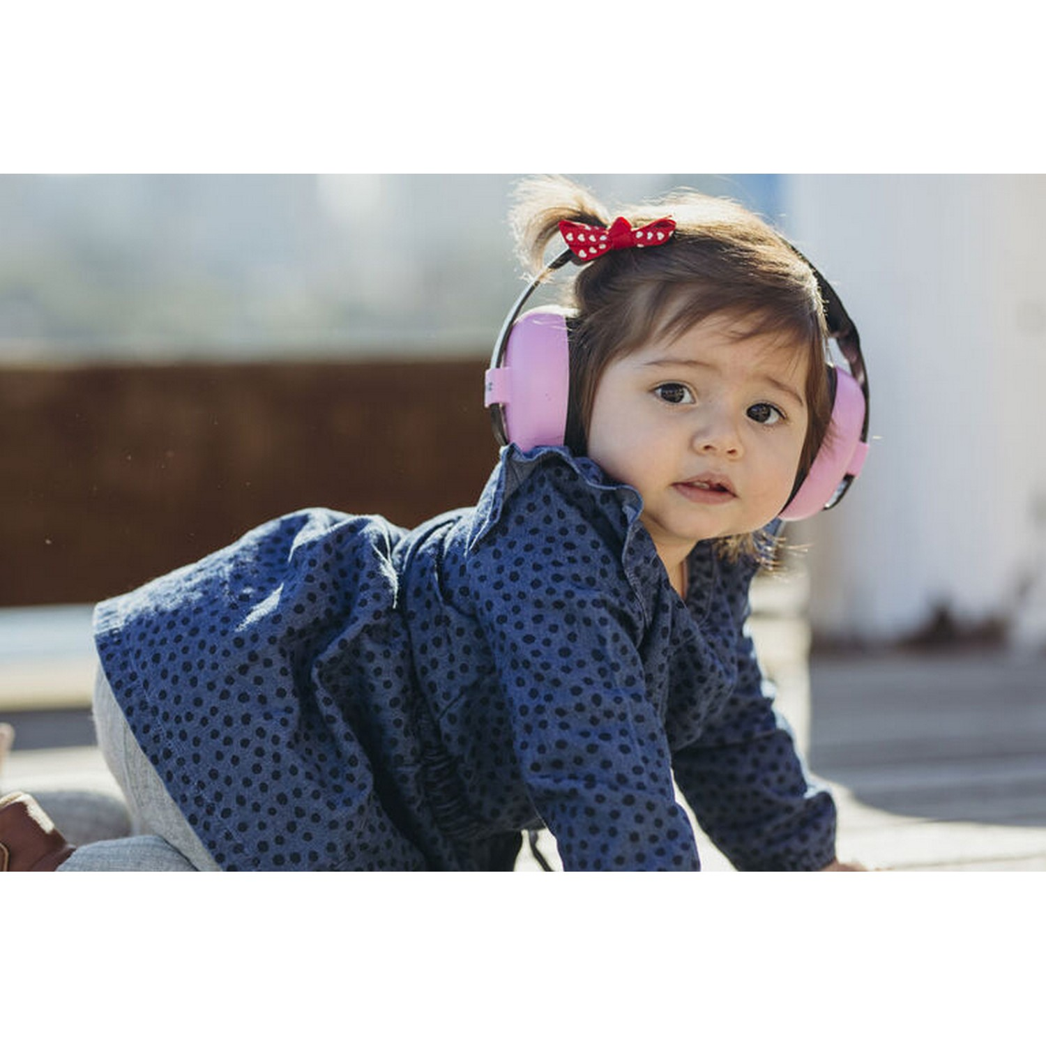 BANZ Protection auditive pour les bébés 0 - 3 ans Rose pétale (EM010)