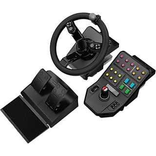 LOGITECH Simulatie stuurwiel + pedalen + zijpaneel Farm Sim (945-000062)