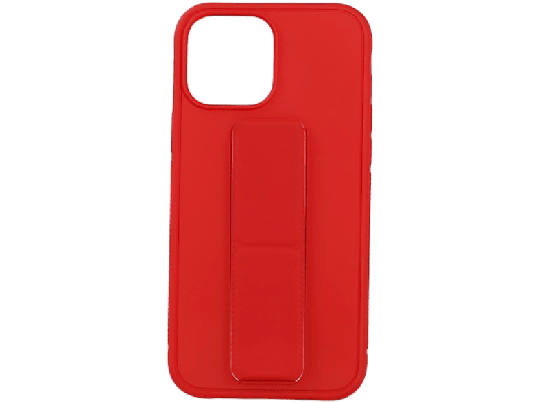 CASE AND PRO Samsung A14 5G TPU+PC gumírozott kitámasztós tok, piros (STAND-A14-5G-R)