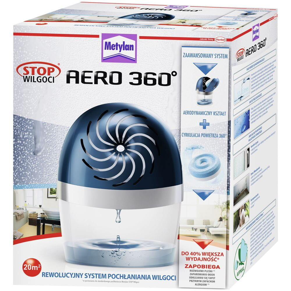Pochłaniacz wilgoci CERESIT Stop Wilgoci Aero 360 + Tabletka neutralna 450g