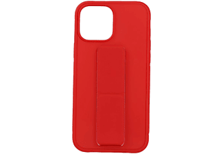 CASE AND PRO Samsung A34 5G TPU+PC gumírozott kitámasztós tok, piros (STAND-A34-5G-R)