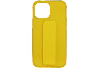 CASE AND PRO Samsung A34 5G TPU+PC gumírozott kitámasztós tok, sárga (STAND-A34-5G-Y)