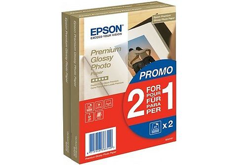EPSON PAPIER `EPSON PREMIUM GLOSSY PHOTO PAPER 10X15 CM, 80 (UK IMPORT) ACC  NEW