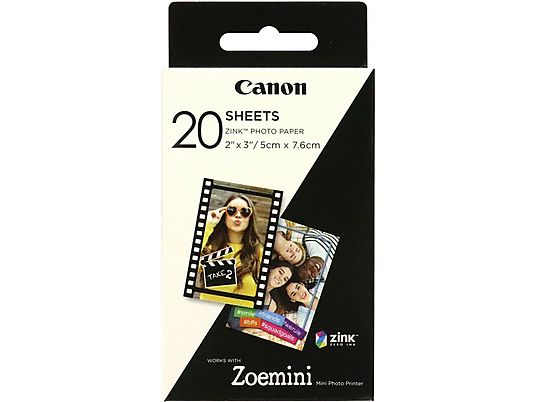 Papier fotograficzny CANON Zink ZP-2030 20szt.