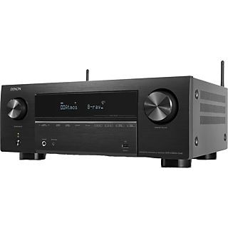 Receptor AV - DENON AVR-X2800H, 7.2 Canales, Dolby Atmos, 8K, Hasta 185 W, Bluetooth, Negro