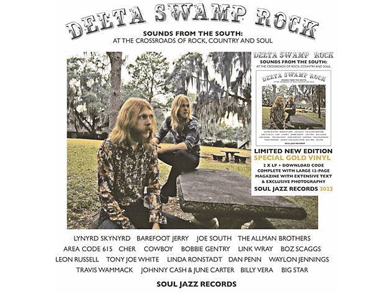 VARIOUS - Delta Swamp Rock - Ltd Gold Colored Edition  - (Vinyl)