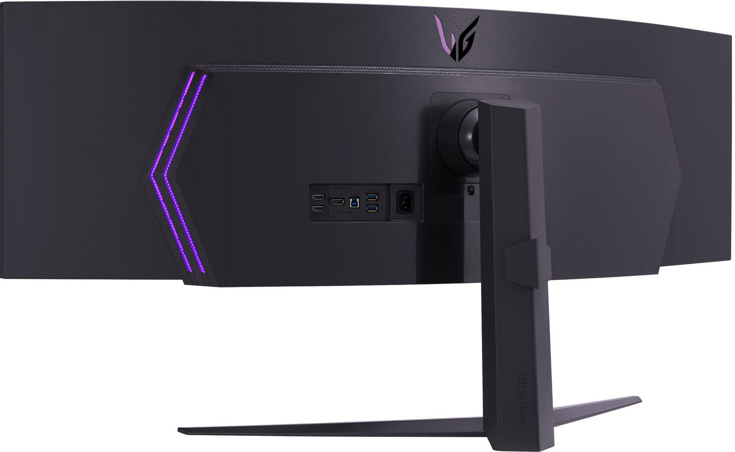 LG UltraGear 49GR85DC-B 49 Zoll  2K UltraWide QHD  Gaming Monitor  1 ms Reaktionszeit  