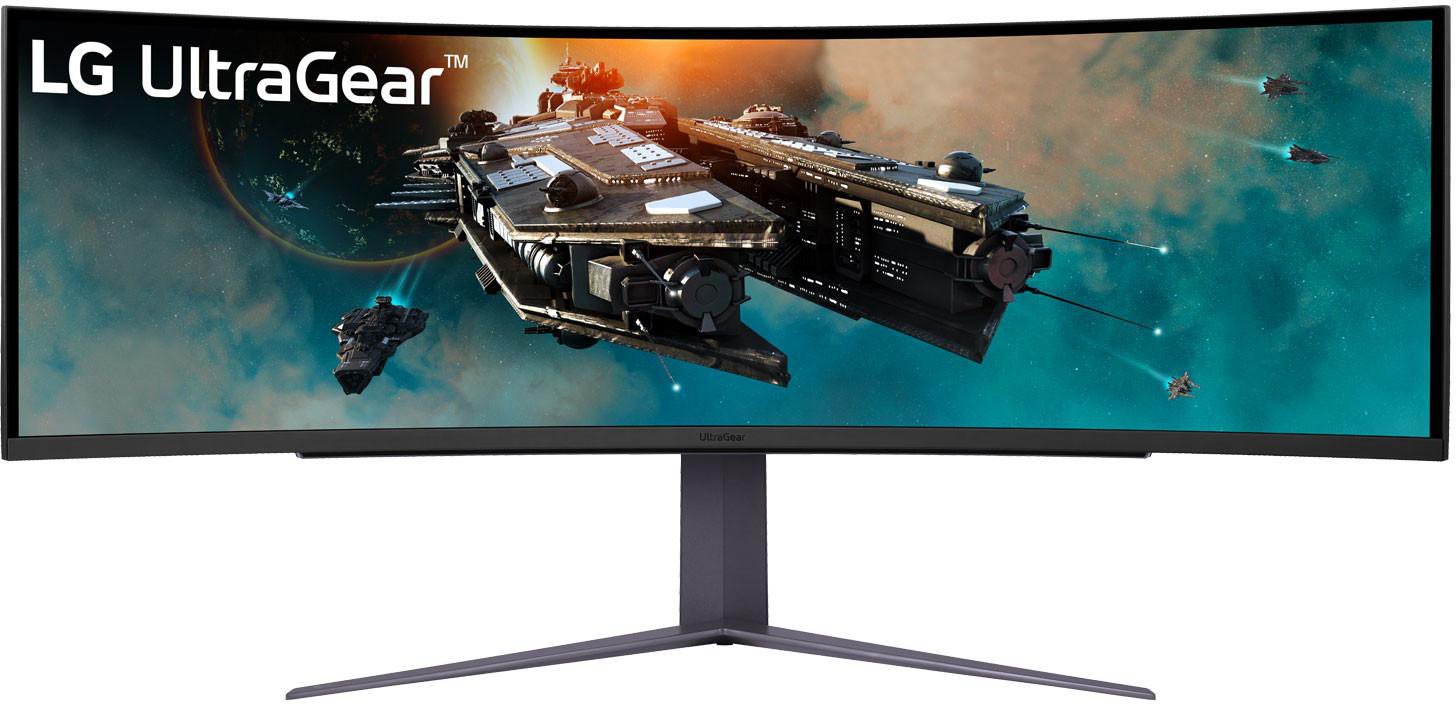 LG UltraGear 49GR85DC-B 49 Zoll  2K UltraWide QHD  Gaming Monitor  1 ms Reaktionszeit  