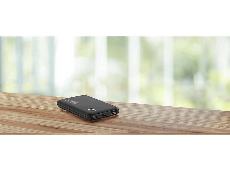 CELLULAR LINE Essence Powerbank 5000 mAh Schwarz