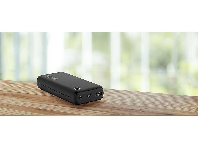 CELLULAR LINE Essence Powerbank 20000 mAh Schwarz