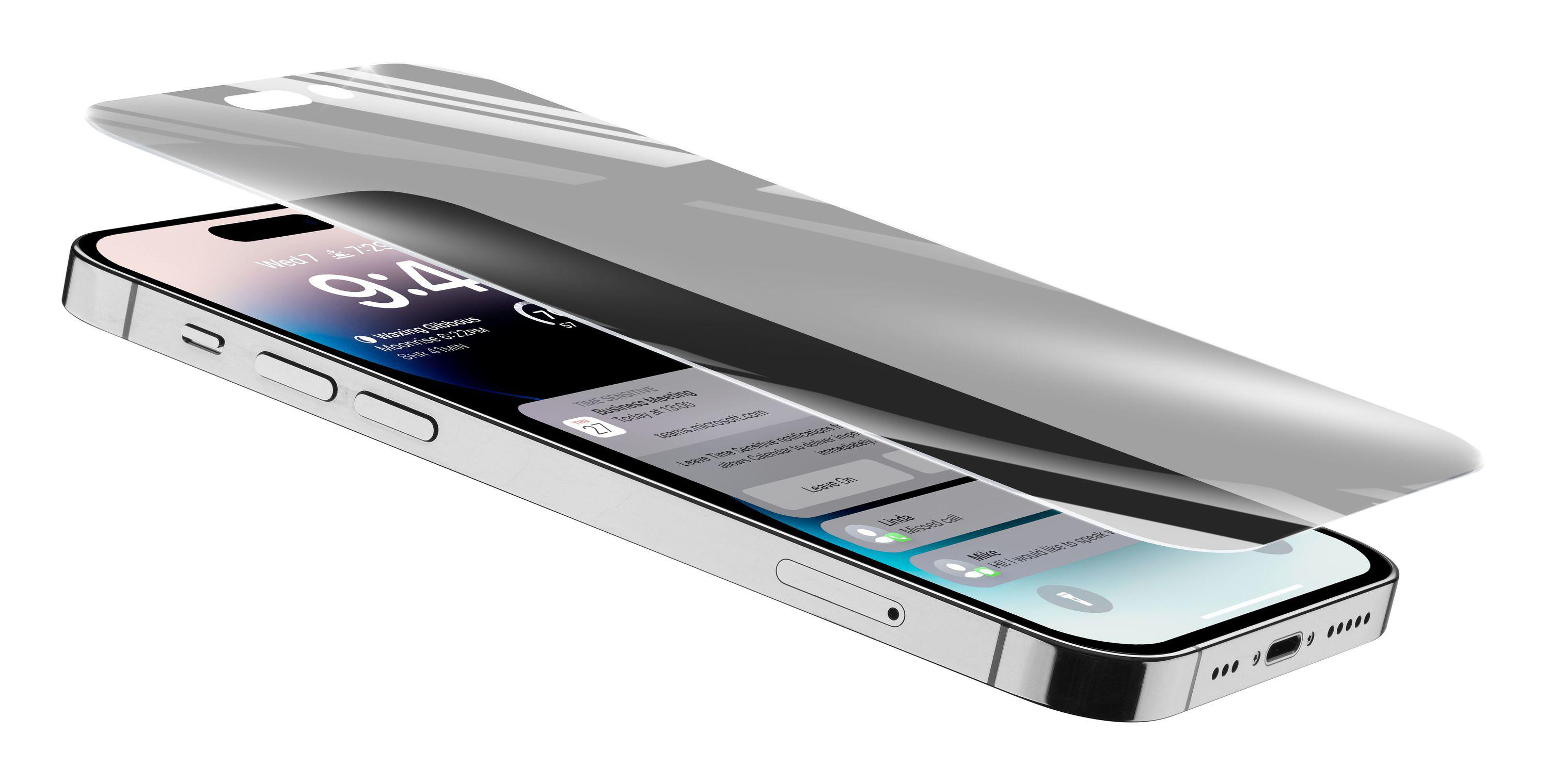 LINE iPhone Secret Displayschutz Glass CELLULAR Apple Top (für Pro) 14