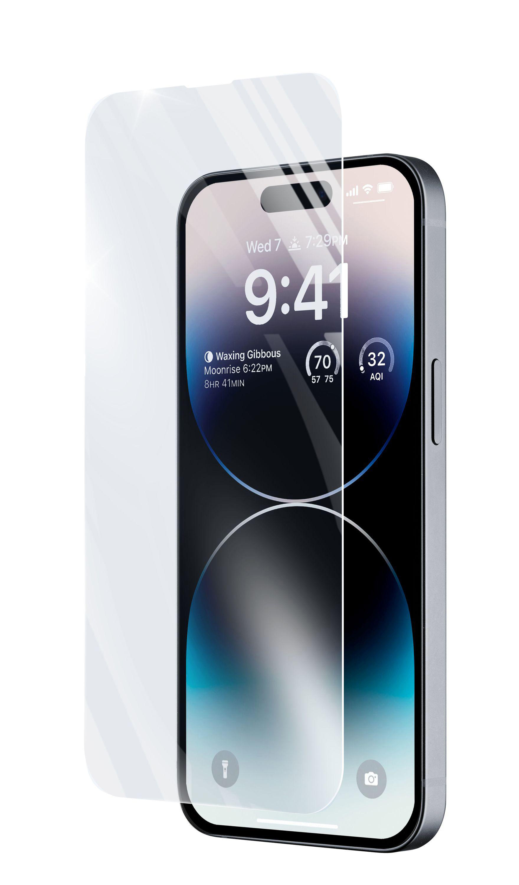 iPhone CELLULAR Max) LINE Plus, Displayschutz 14 14 Pro Glass Impact Apple (für