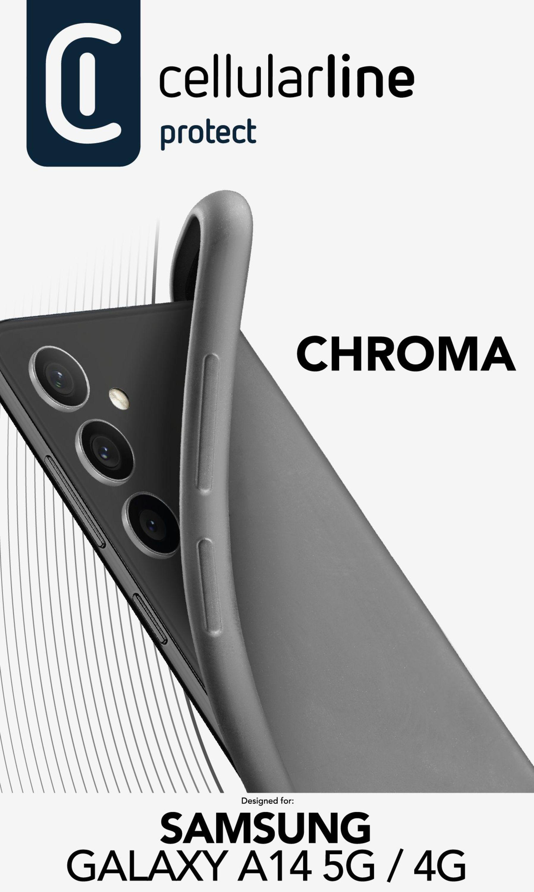 A14 Chroma, CELLULAR Schwarz Galaxy 4G/5G, LINE Samsung, Backcover,