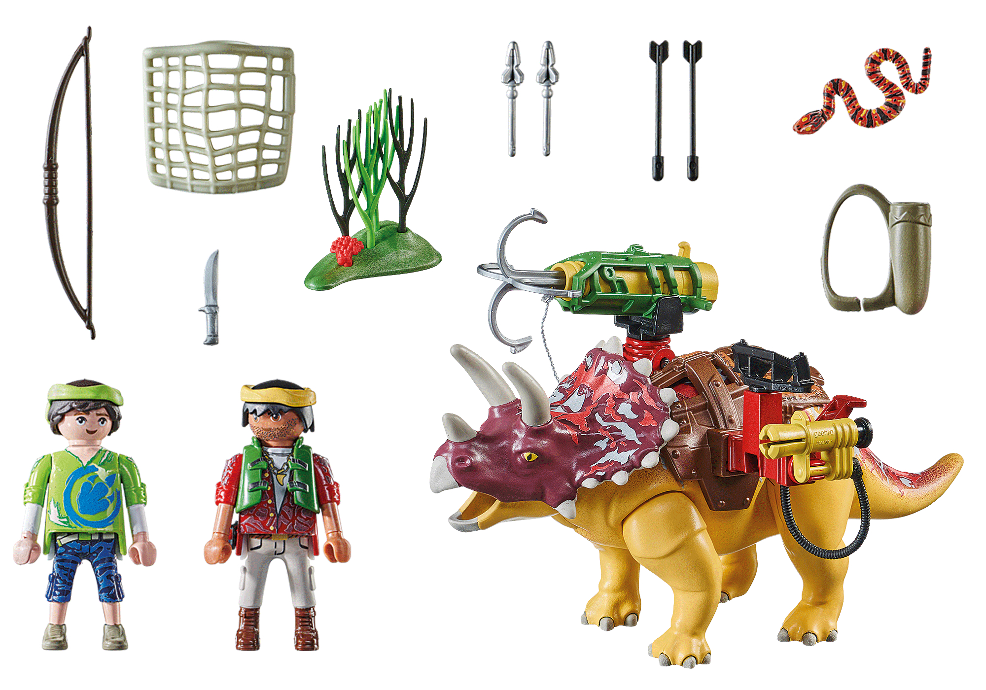 PLAYMOBIL 71262 Triceratops Spielset, Mehrfarbig