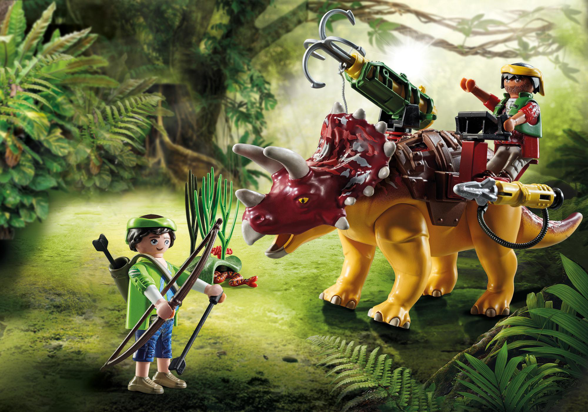 PLAYMOBIL 71262 Triceratops Spielset, Mehrfarbig