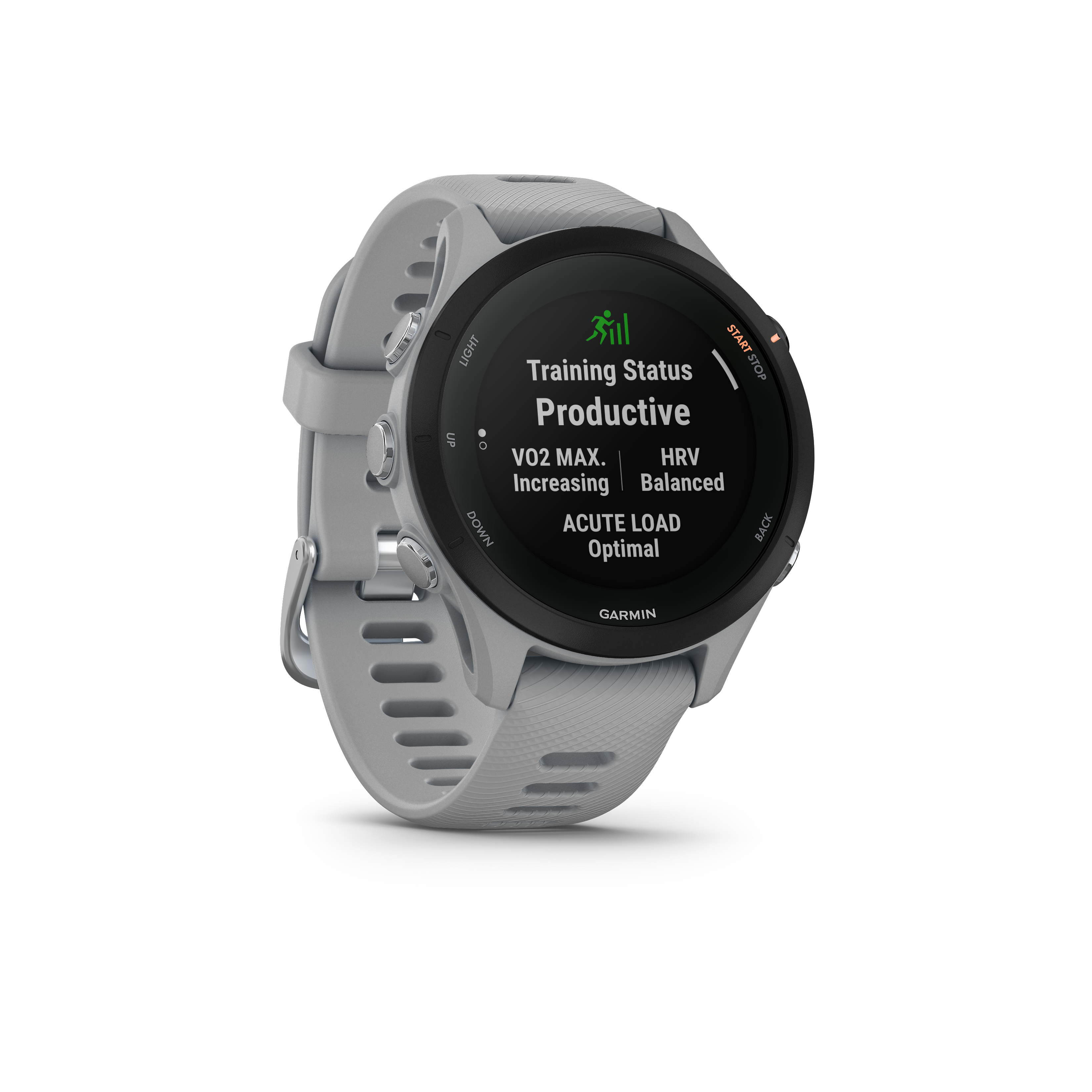 255S, GARMIN 18 Powder FORERUNNER Grey Smartwatch, mm,