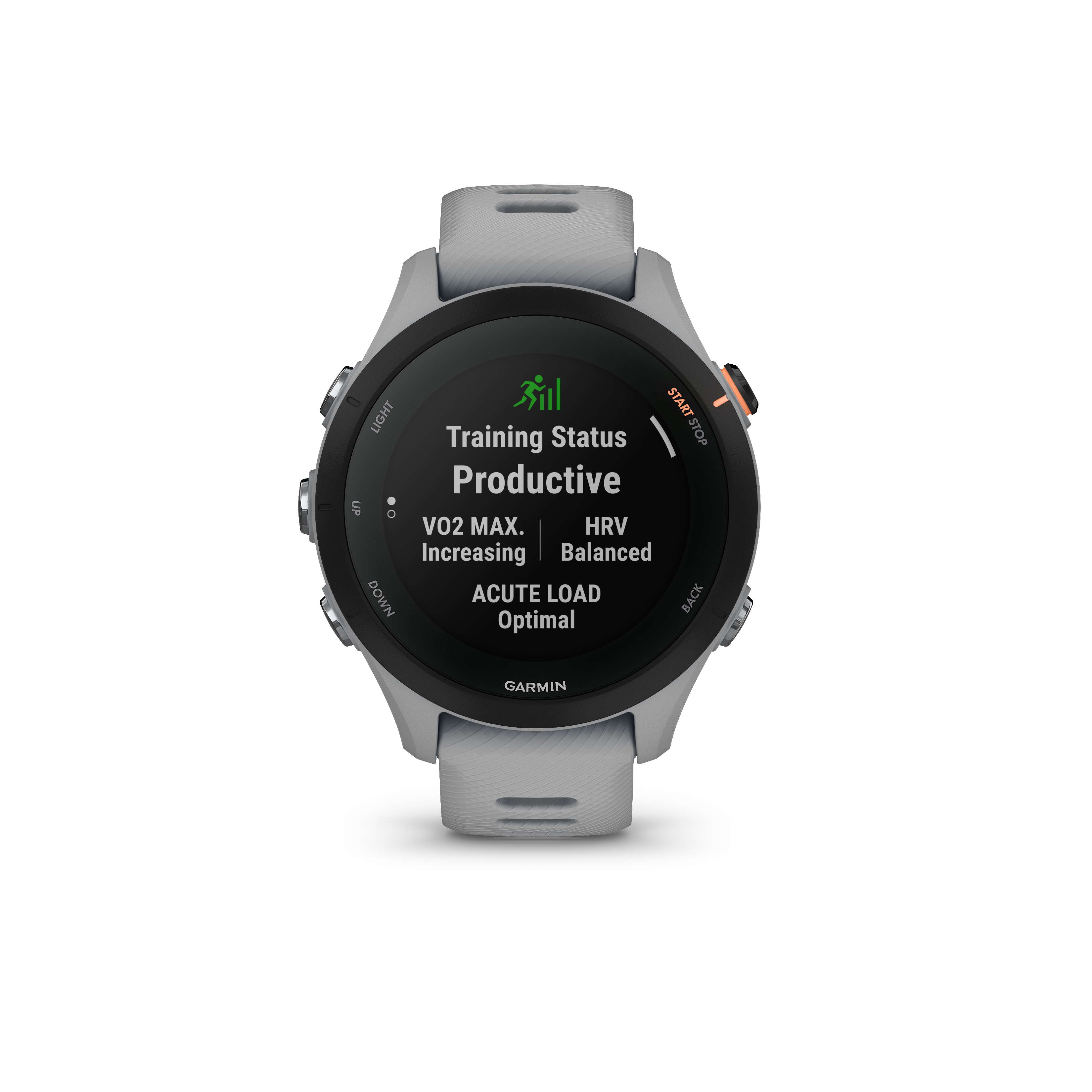 FORERUNNER mm, Powder GARMIN 18 Grey Smartwatch, 255S,