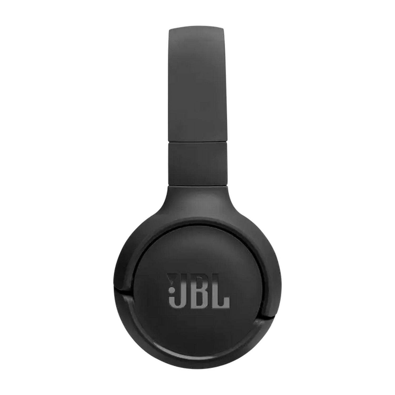 Casque JBL noir vu de face.
