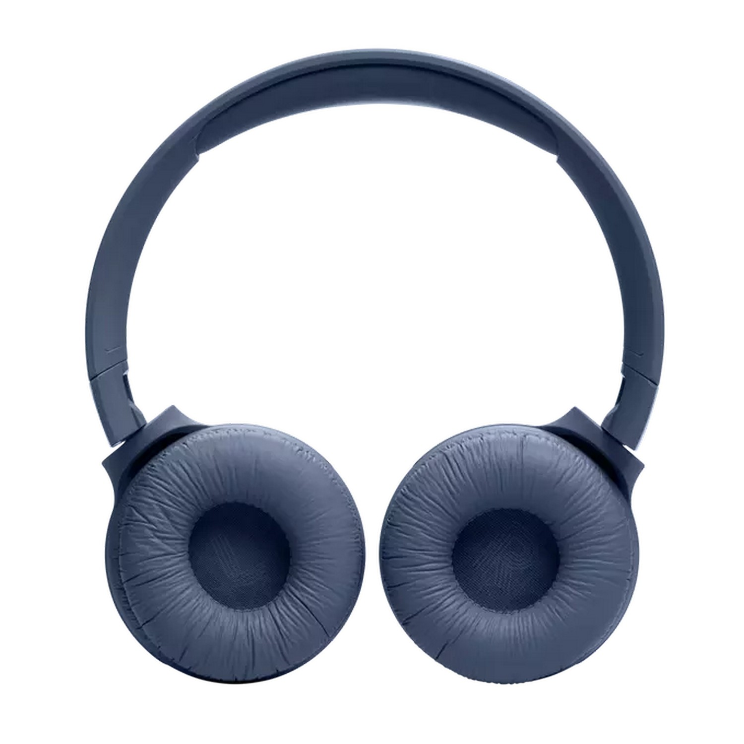 Over-ear koptelefoon, marineblauwe kleur. De oorschelpen zijn groot en circulair.