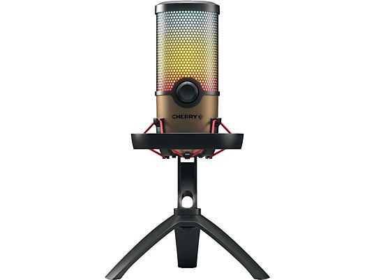 CHERRY UM 9.0 PRO RGB - Mikrofon (Schwarz)