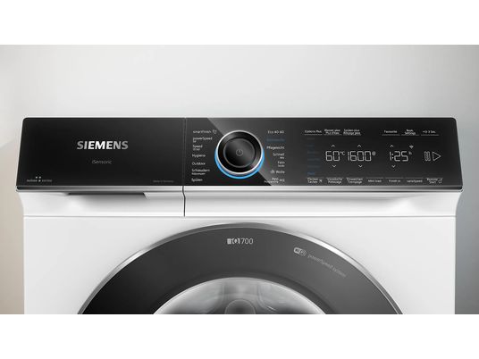 SIEMENS WG56B204CH - Machine à laver - (10 kg, Blanc)