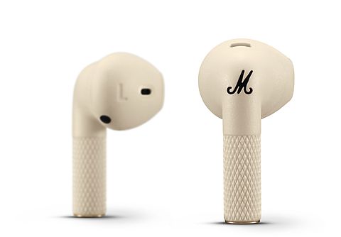 Kopfhörer MARSHALL Minor III TWS, In-ear Kopfhörer Bluetooth Cream Cream |  MediaMarkt
