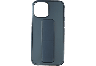 CASE AND PRO iPhone 14 Pro Max TPU+PC gumírozott kitámasztós tok, sötétkék (STANDIPH1467PMDB)