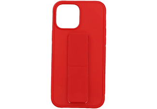 CASE AND PRO iPhone 14 Pro Max TPU+PC gumírozott kitámasztós tok, piros (STANDIPH1467PM-R)