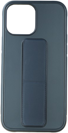 CASE AND PRO Samsung S23 Plus TPU+PC gumírozott kitámasztós tok, sötétkék (STAND-S23P-DBL)