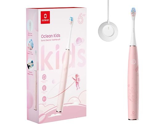 OCLEAN Kids - Brosse à dents électrique (Rose)