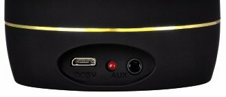 Głośnik HAMA Sphere Czarno-złoty