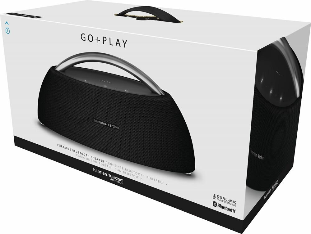 Głośnik przenośny HARMAN KARDON Go + Play Czarny