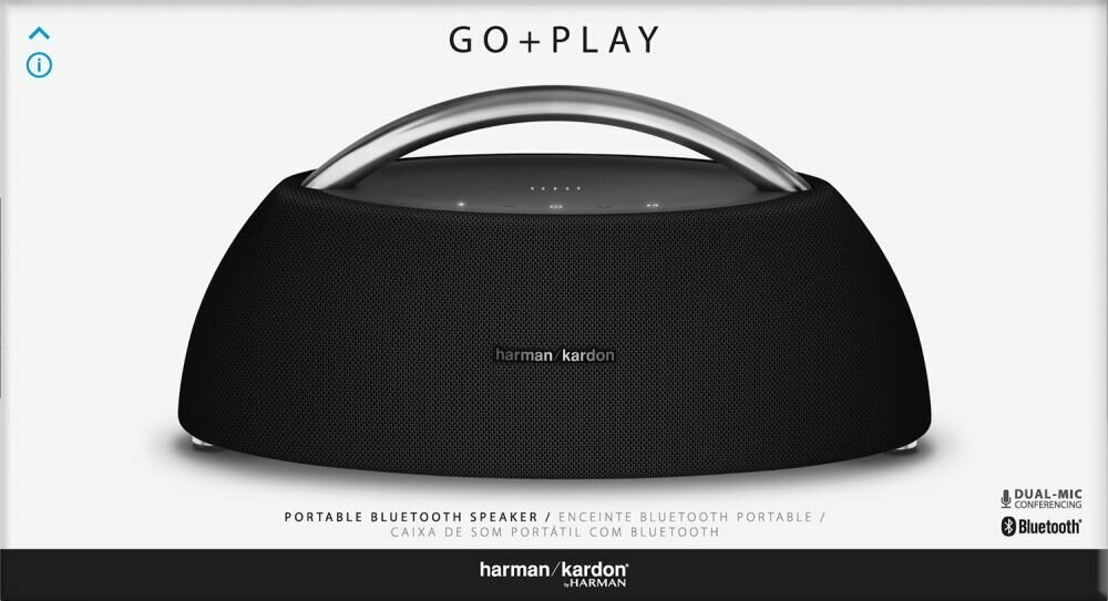 Głośnik przenośny HARMAN KARDON Go + Play Czarny