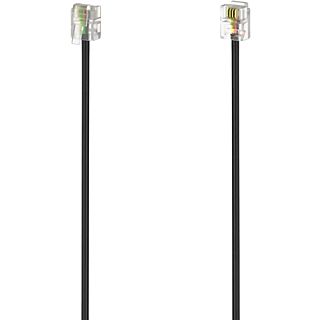 HAMA Modulaire kabel RJ-11 6p4c 10 m Zwart (201139)