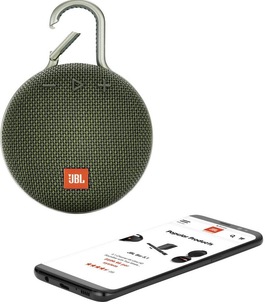 Głośnik Bluetooth JBL Clip 3 Zielony