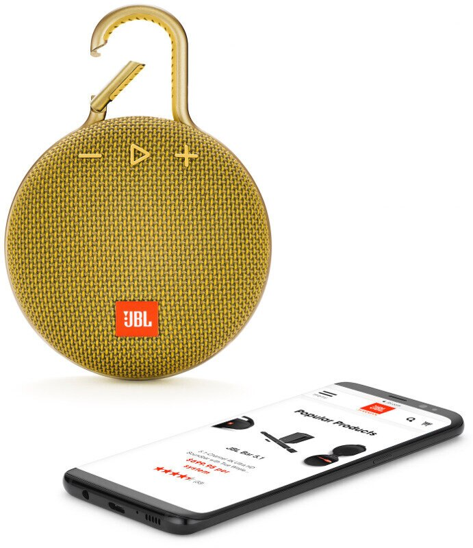 Głośnik Bluetooth JBL Clip 3 Żółty
