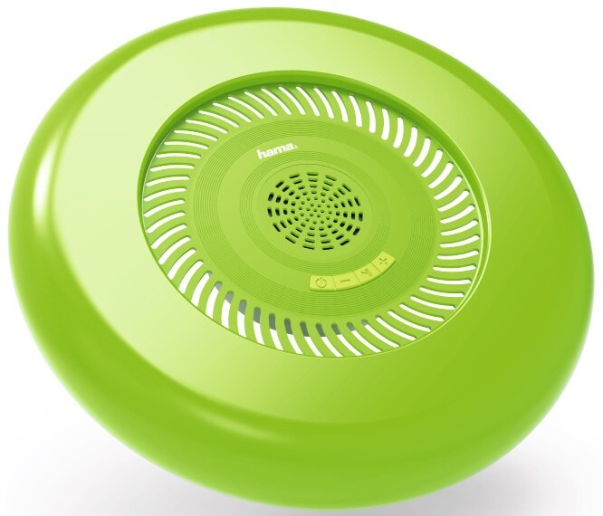Głośnik Bluetooth HAMA Flying Sound Disc Zielony