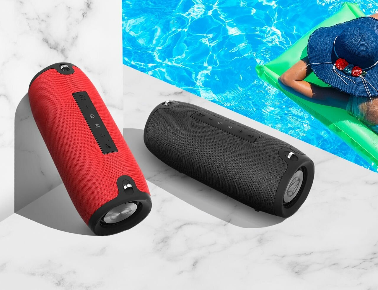 Głośnik Bluetooth MANTA SPK15GO-RD
