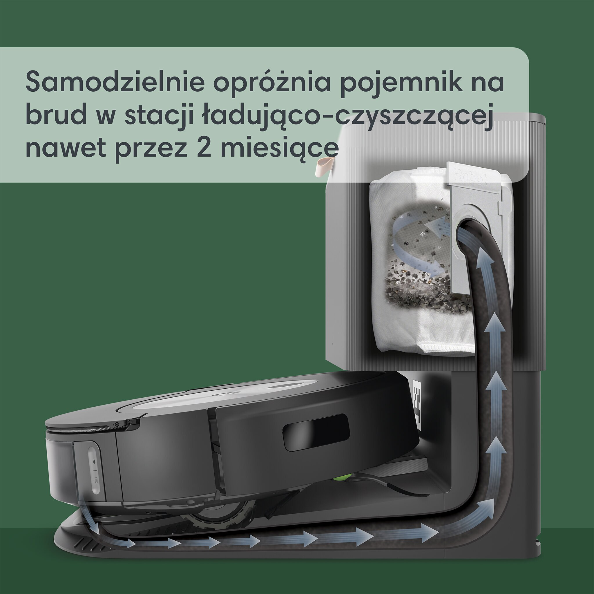 Robot odkurzający IROBOT Roomba Combo j7+ (c755840)