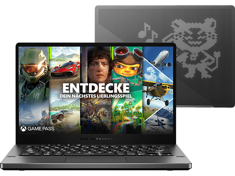 ASUS ROG Zephyrus G14 GA401II-BM140T mit AniMe™ Matrix, Gaming Notebook, mit 14 Zoll Display, AMD 4600HS Prozessor, 8 GB RAM, 512 GB SSD, NVIDIA, GeForce® GTX 1650 Ti, Grau (AniMe Matrix Version) Windows 10 Home (64 Bit)