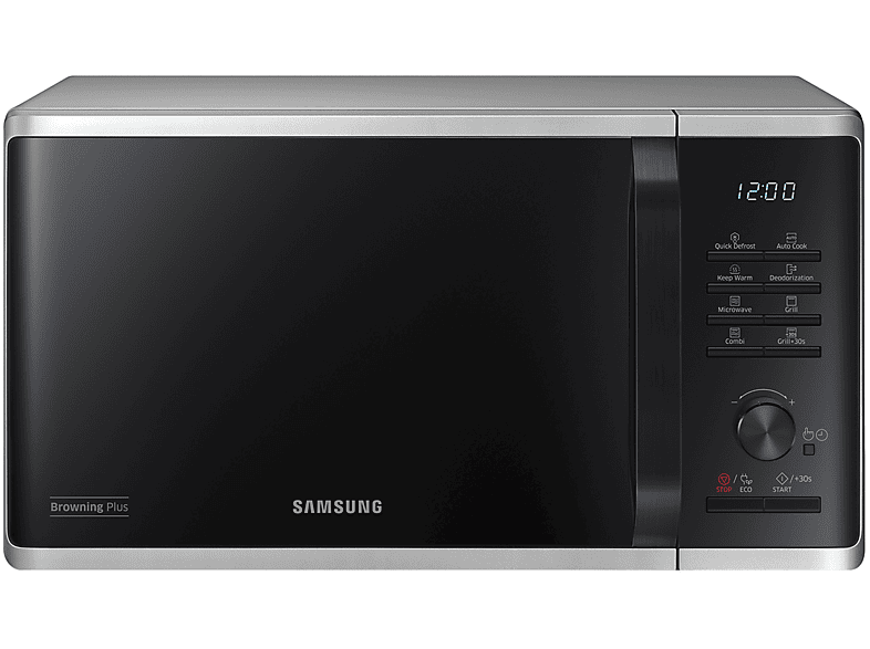 Samsung Mg23K3515As Microonde+Grill, 800 W, 23 l